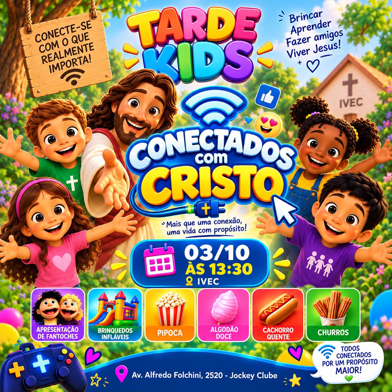 Tarde Kids - Conectados com Cristo